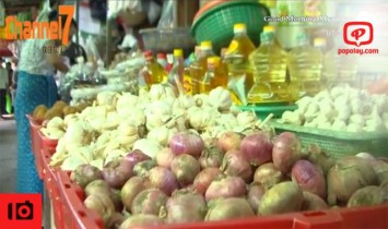 ၾကက္သြန္နီအသစ္ေတြ ေပၚလာေပမယ့္ ၾကက္သြန္နီ အေဟာင္းေတြ တက္ေစ်းအတိုင္းရိွေနဆဲျဖစ္
