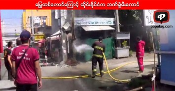 ေႁမြတစ္ေကာင္ေၾကာင့္ ထိုင္းနိုင္ငံက ဘဏ္ခြဲမီးေလာင္